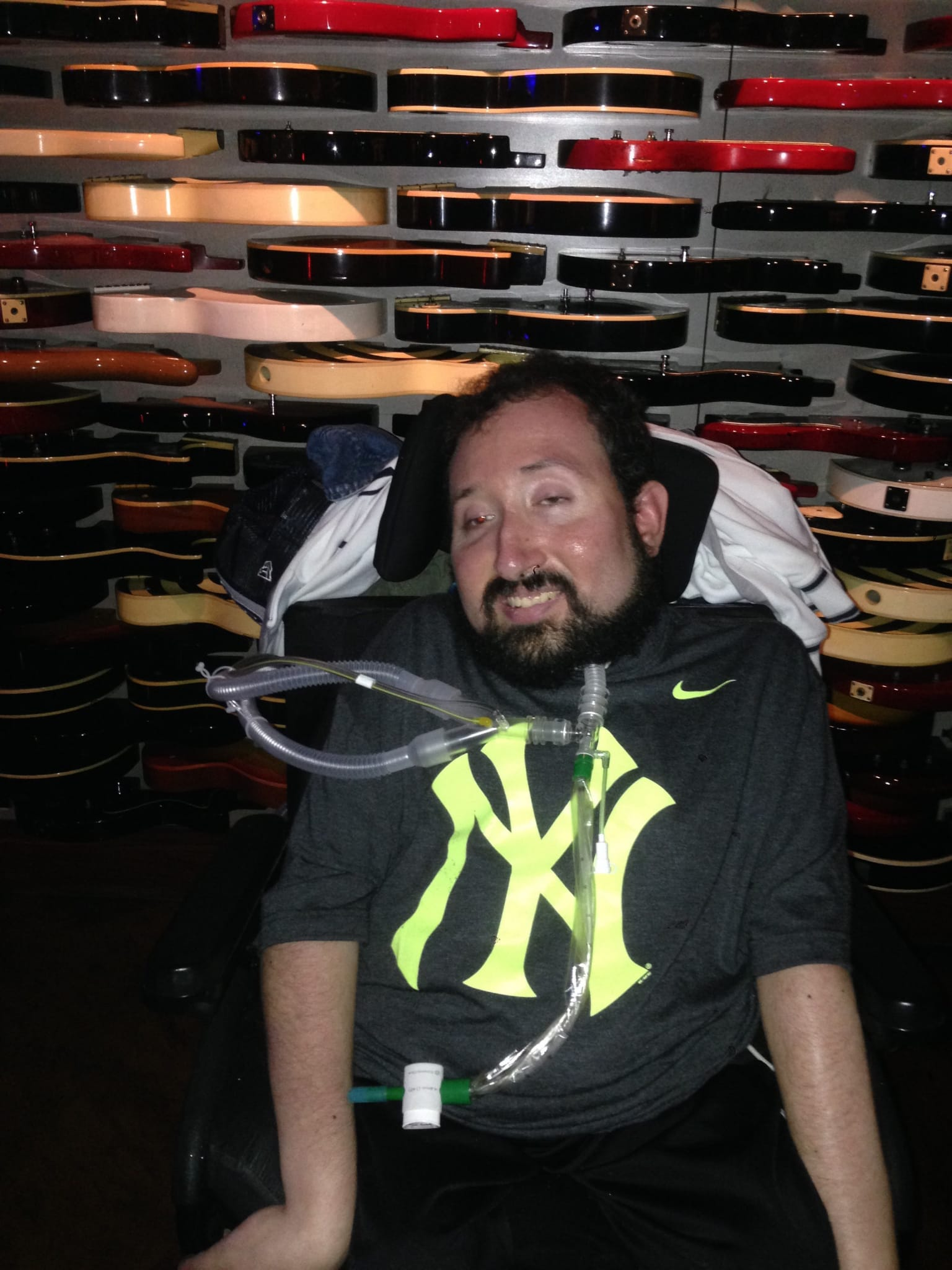 Eric at the Rock & Roll Hall of Fame